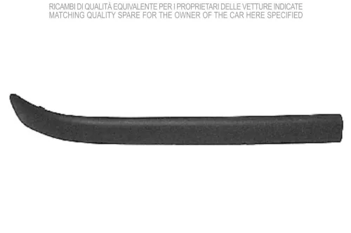 Trim/Protection Strip, bumper