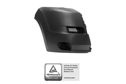 Front Right Corner with Tow Hook Cap Prepared for Fog Light with Primer Peugeot Ducato 2006 OE 735431212 - 7401GZ