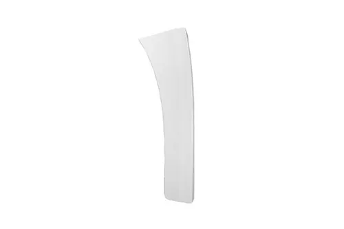 Left Fender Cover White Enamel Db9147 Mercedes Actros Mp4 Wide Cab OE A9608816803 - 9608816803