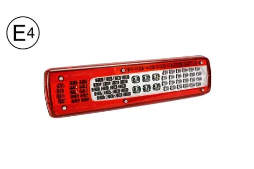 Fanale Post Sinistro Con Connettore Laterale E Luce Targa Volvo Fh4 OE 7425982261 - 82849894 - 84195505 - 84441766