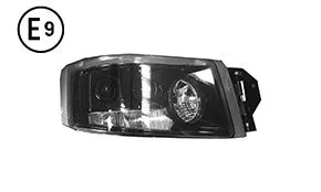 Proiettore Destro Elettrico Nero (H7-H15-Py21W-W5W-Tipo He) Renault Nuovo Premium OE 7421554751