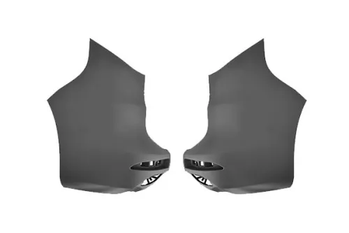 Rear Corner Kit L/R with Primer for Renault Kangoo 2021 Overhead Door OE 850A89843R