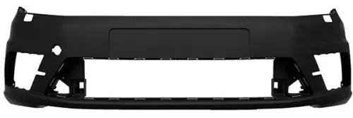 Front Bumper Primed With Headlight Washer Volkswagen Caddy 2015 OE 2K5807217LGRU - 2K5807217QGRU