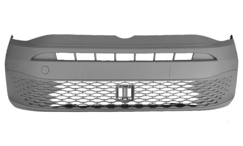 Volkswagen Caddy 2020 Front Bumper Primed With Tow Hook Cap OE 2K7807217CGRU