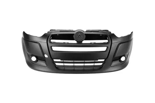Front Bumper With Fog Light Holes No Primer With Tow Hook Cap Fiat Doblo 2009 OE 735512753