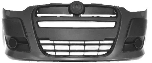 Front Bumper Primed With Tow Hook Cap Fiat Doblo 2009 OE 735512756 - 735525452