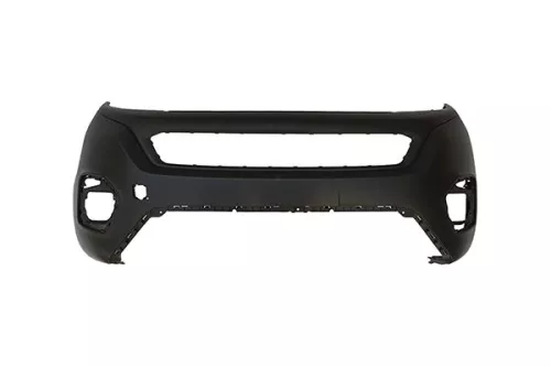 Black Front Bumper with Tow Hook Cap Fiat Fiorino 2016 OE 735643419