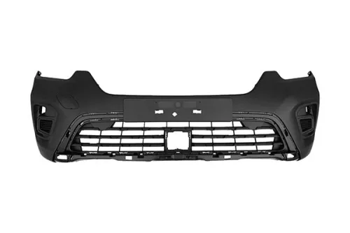 Black Front Bumper with Tow Hook Cap Renault Kangoo Van 2021 OE 62010A777R