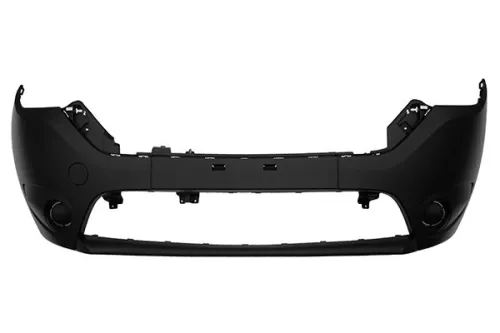 Black Front Bumper With Cross Member 100.21301 With Tow Hook Cap Dacia Dokker Van OE 620221477R