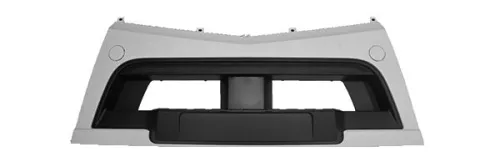 Front Bumper Center Primed Wide Cab Low With Step Plate Similar To 9608850311 Mercedes Actros Mp4 Wide Cab OE 96088019909135 - A96088019909135