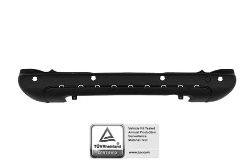 Rear Bumper with Molding Provision with 4 Parkassist Holes with Tow Hook Cap Peugeot Berlingo 2008 OE 7410GK - 7410GJ