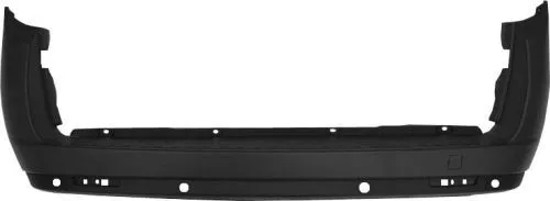 Rear Bumper with Primer Natural Power Hinged Door with Parkassist Holes with Tow Hook Cap Fiat Doblo 2009 OE 735527323 - 1404492 - 95513299