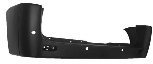 Black Rear Bumper Short Wheelbase With 4 Parkassist Holes Citroen Scudo 2006 OE 1497605078 - 7410AT
