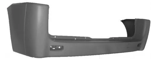 Rear Bumper Primed Full Short Wheelbase Citroen Scudo 2006 OE 9467073378 - 7410CS