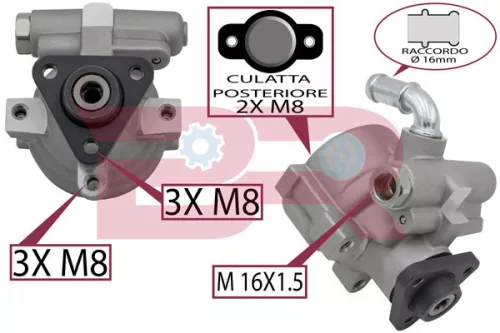 POWER STEERING OIL PUMP