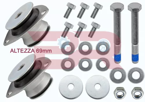 CABIN STABILIZER BLOCK KIT