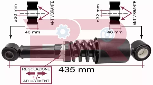 CABIN SHOCK ABSORBER