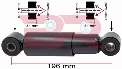 CABIN SHOCK ABSORBER
