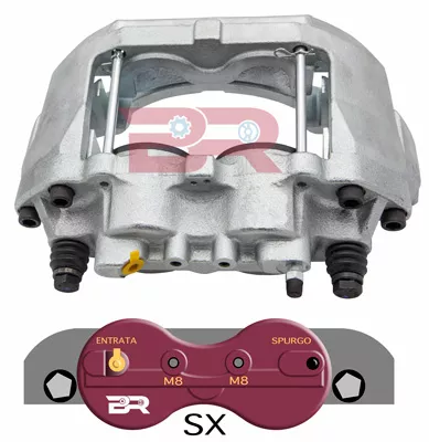 FRONT LEFT BRAKE CALIPER