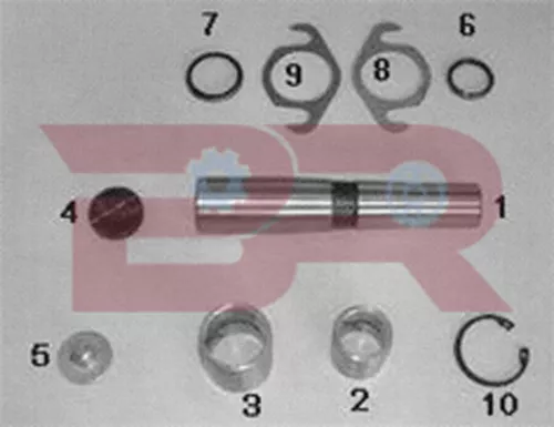 IVECO AXLE PIN ASSEMBLY WITHOUT COVER 4676170