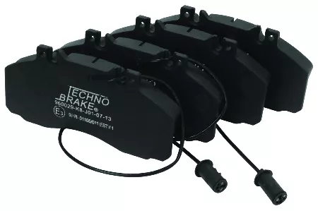 FRONT AND REAR BRAKE PADS SET