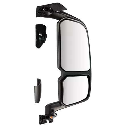 RH SHORT ARM COMPLETE REAR MIRROR