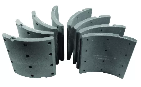BRAKE LININGS STD SET WITHOUT RIVETS