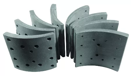 BRAKE LININGS STD SET WITHOUT RIVETS