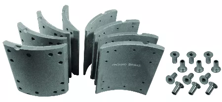 BRAKE LININGS STD SET WITH RIVETS TRAILOR