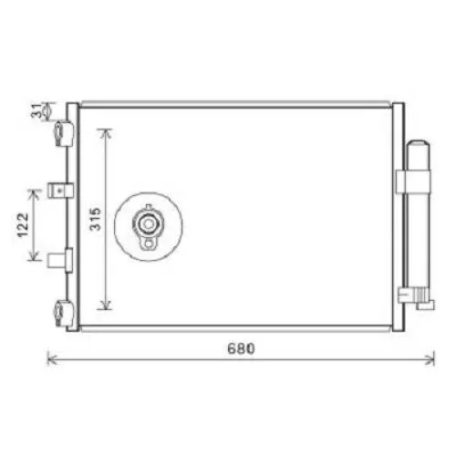 Condenser, air conditioning